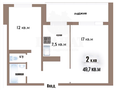 Продажа квартиры: Екатеринбург, ул. Бахчиванджи, 12 (Кольцово) - Фото 1