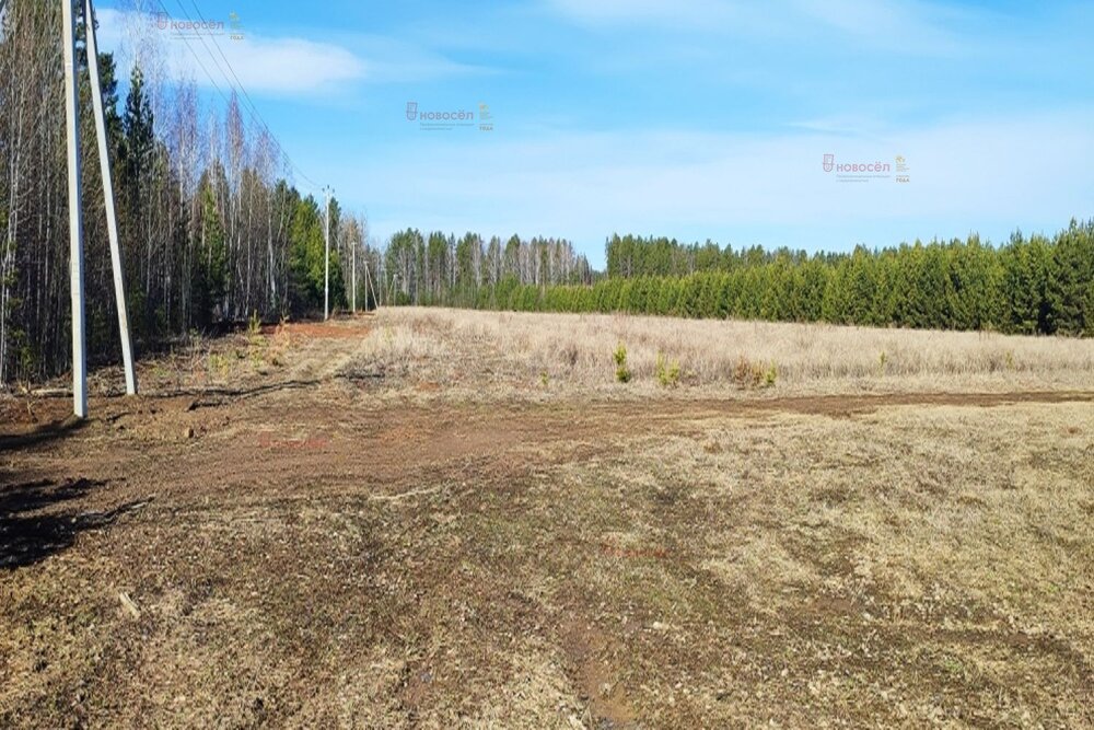 п. Бобровский, ул. Комиссарова, 40 (городской округ Сысертский) - фото земельного участка (4)