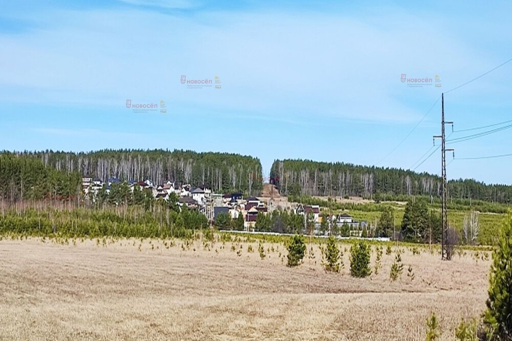 п. Бобровский, ул. Комиссарова, 40 (городской округ Сысертский) - фото земельного участка (6)