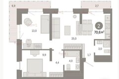 Екатеринбург, ул. Шаумяна, 4 (Юго-Западный) - фото квартиры