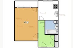 Екатеринбург, ул. Замятина, 20 (Эльмаш) - фото квартиры