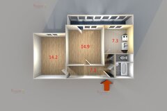 Екатеринбург, ул. Викулова, 63/3 (ВИЗ) - фото квартиры