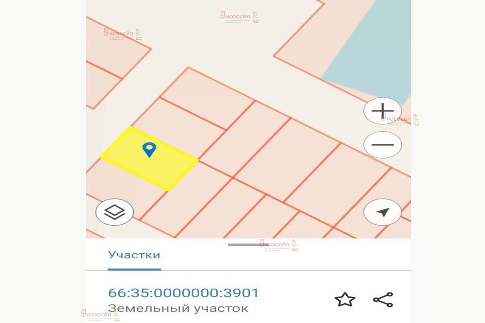 п. Монетный, ул. Сочинская, 26 (городской округ Березовский) - фото земельного участка (1)