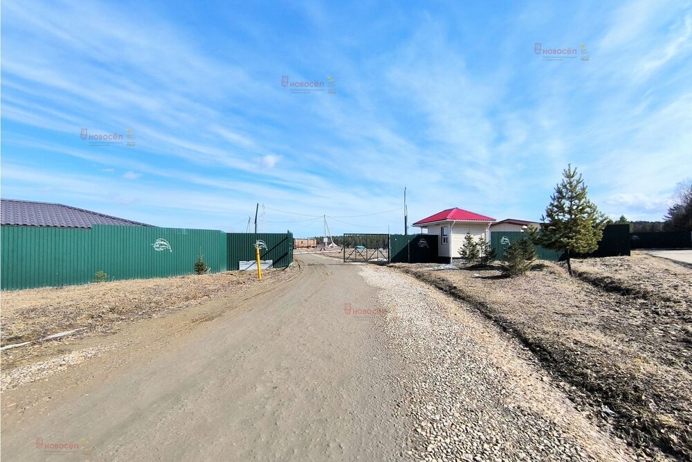 с. Черданцево, ул. Рождественская, 5 (городской округ Сысертский) - фото земельного участка (2)