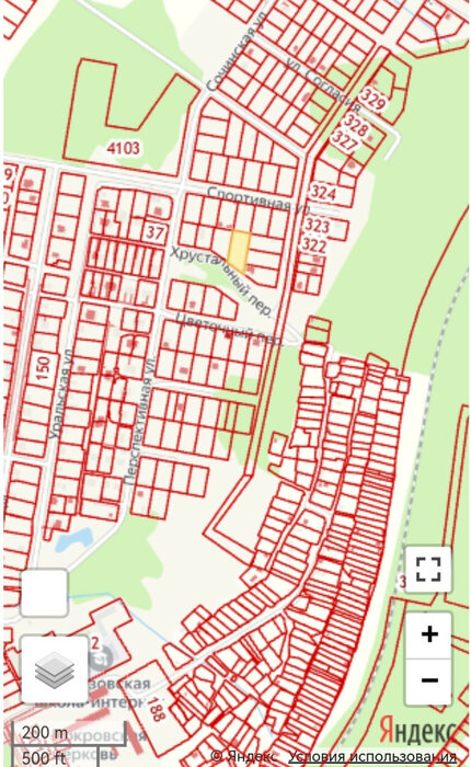 п. Монетный, ул. Хрустальный, 2 (городской округ Березовский) - фото земельного участка (5)