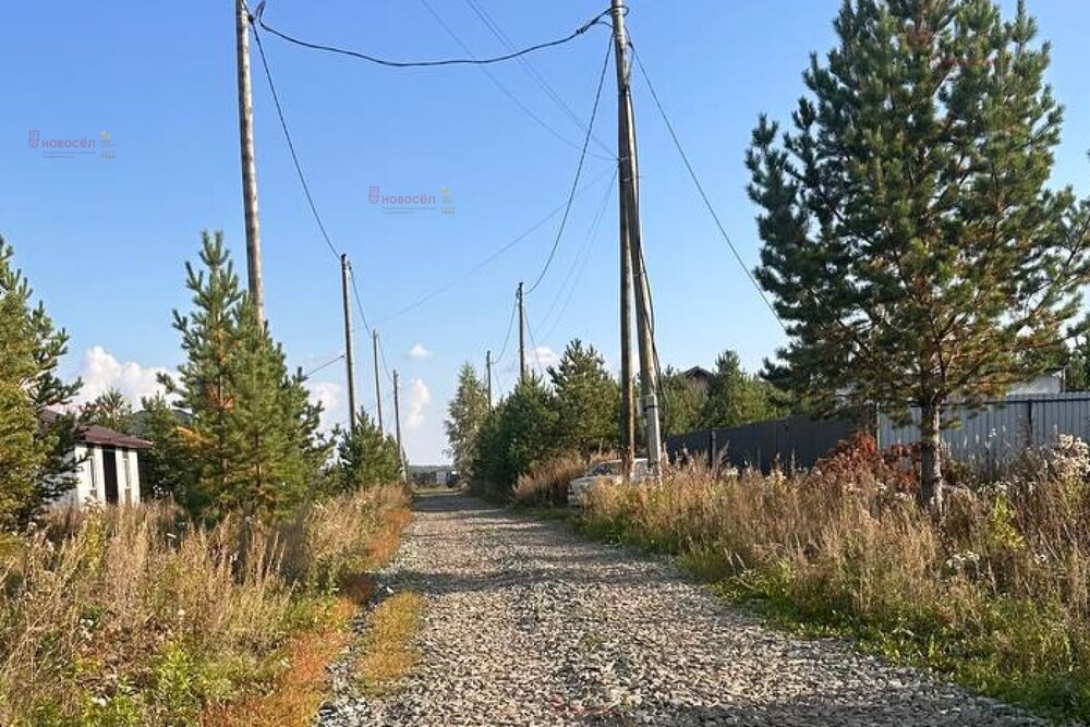 п. Бобровский, ул. Краснодеревцев (городской округ Сысертский) - фото земельного участка (5)