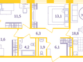 Продажа квартиры: Екатеринбург, ул. Куйбышева, 1, ЖК Астон. Реформа (Дом) (Шарташский рынок) - Фото 1