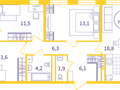 Продажа квартиры: Екатеринбург, ул. Куйбышева, 1, ЖК Астон. Реформа (Дом) (Шарташский рынок) - Фото 1