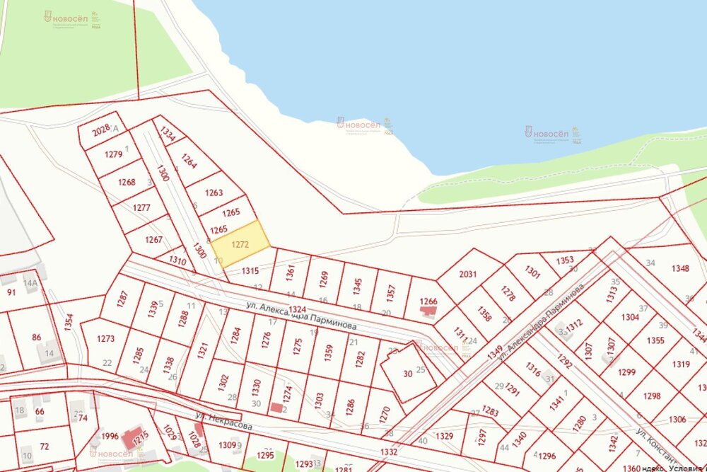 пгт. Билимбай, ул. А.Парминова, 10 (городской округ Первоуральск) - фото земельного участка (2)