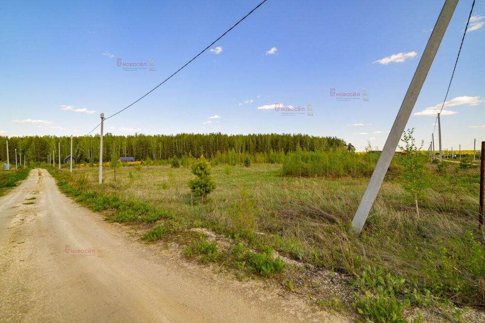 п. Становая, ул. Красноярская, 6 (городской округ Березовский) - фото земельного участка (3)