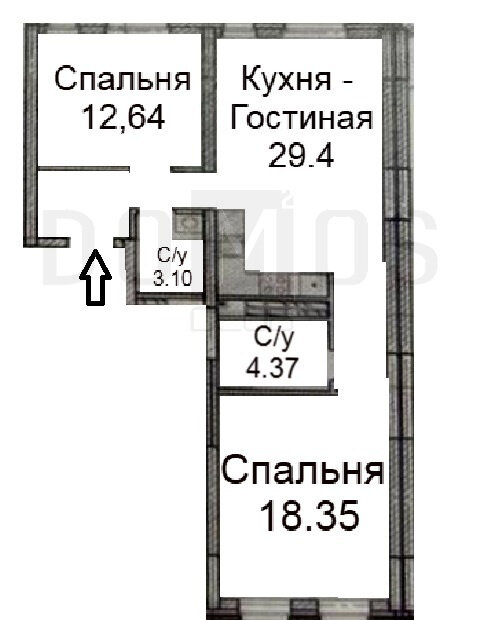 Екатеринбург, ул. Счастливая, 3 (Солнечный) - фото квартиры (2)