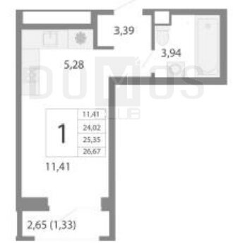Екатеринбург, ул. Космонавтов, 91Б (секция 1.2), Квартал Моменты на Космонавтов (Дом 1) (Уралмаш) - фото квартиры (8)