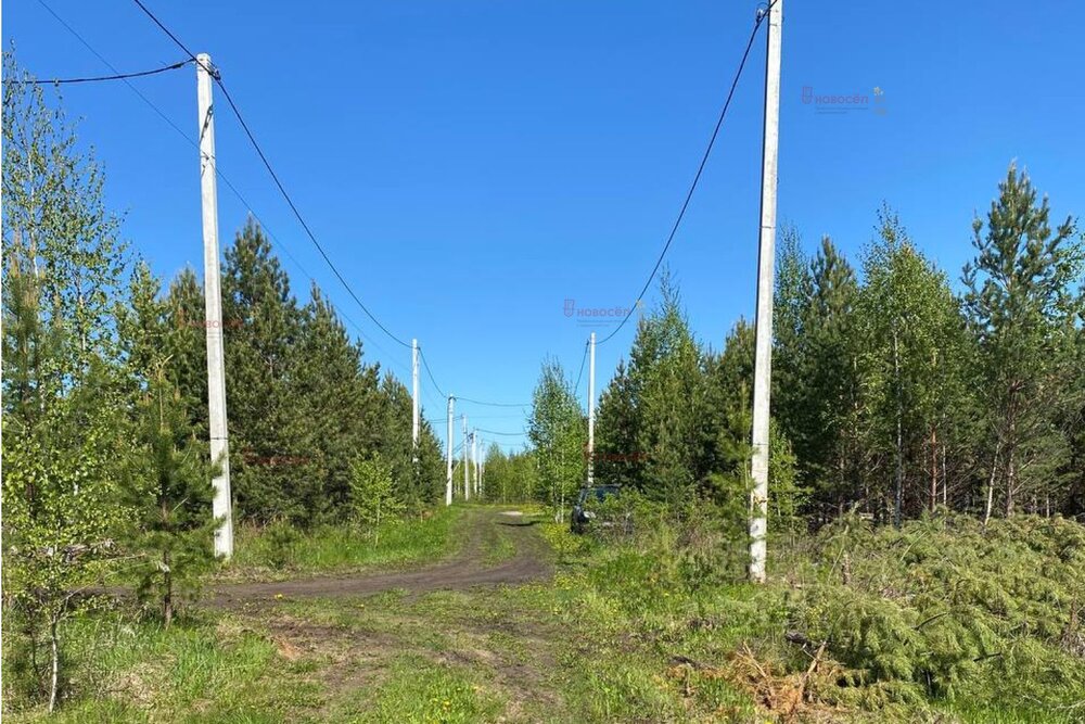п. Бобровский, ул. Пастернака (городской округ Сысертский) - фото земельного участка (3)