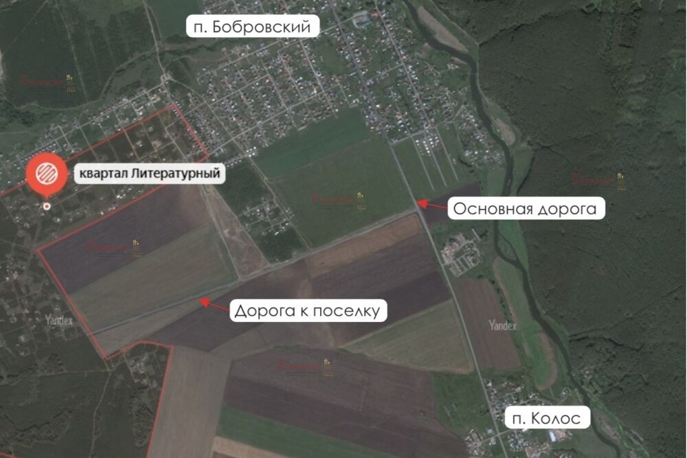 п. Бобровский, ул. Пастернака (городской округ Сысертский) - фото земельного участка (4)