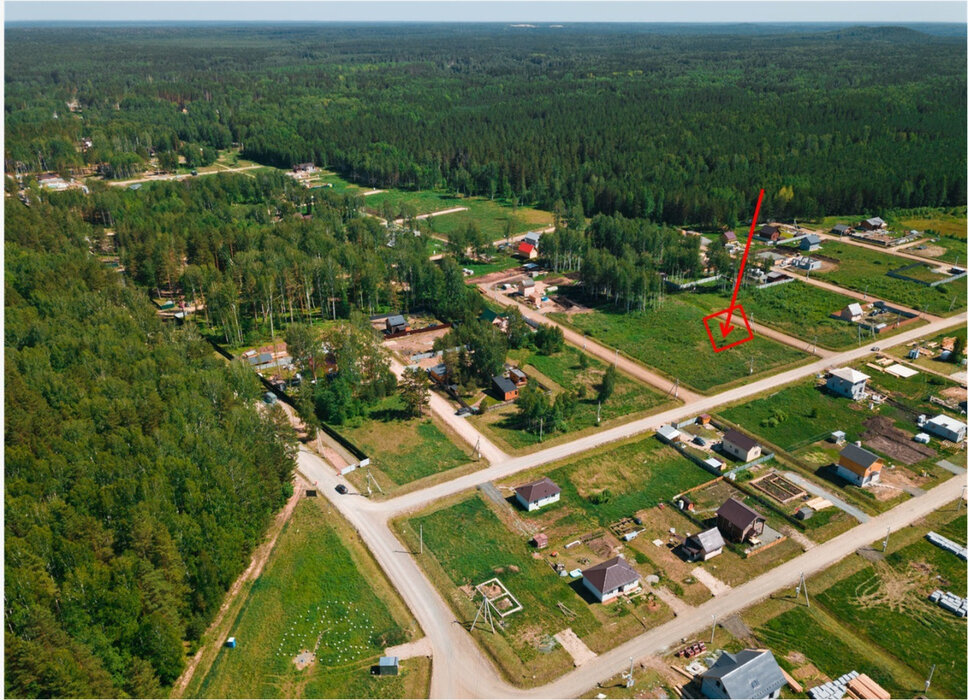 к.п. Заповедник, ул. парк Бобер (городской округ Сысертский, п. Габиевский) - фото земельного участка (2)