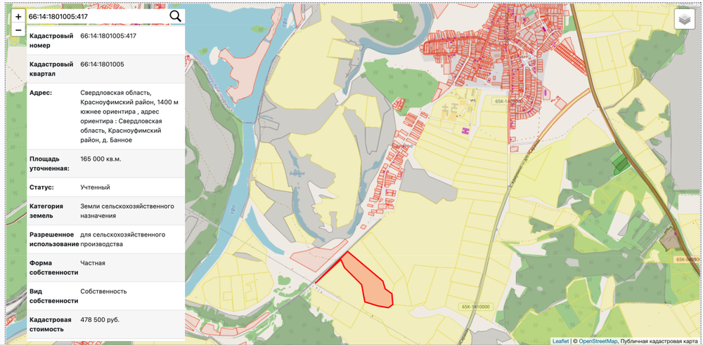 д. Банное (городской округ Красноуфимск) - фото земельного участка (4)