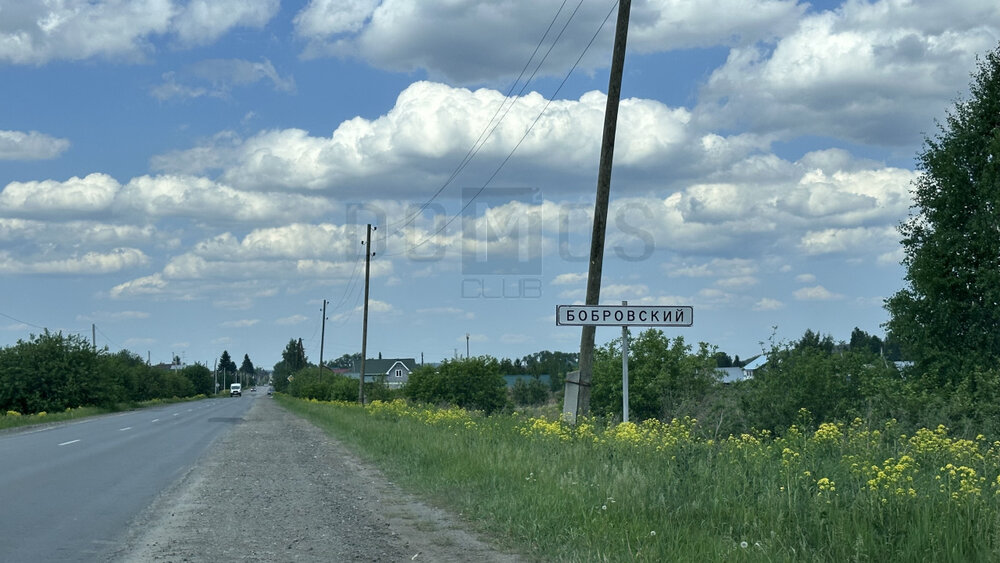 п. Бобровский, ул. Горького, 20 (городской округ Сысертский) - фото земельного участка (2)