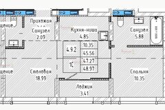 Екатеринбург, ул. Ландау, 7/б (Академический) - фото квартиры