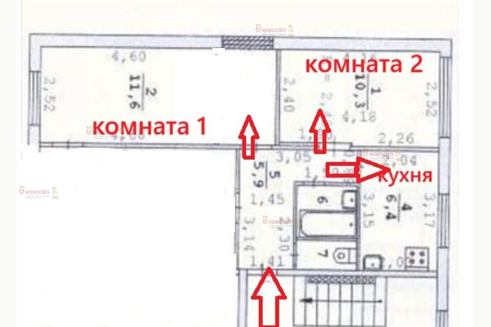 Екатеринбург, ул. Мамина-Сибиряка, 71 (Центр) - фото квартиры (1)