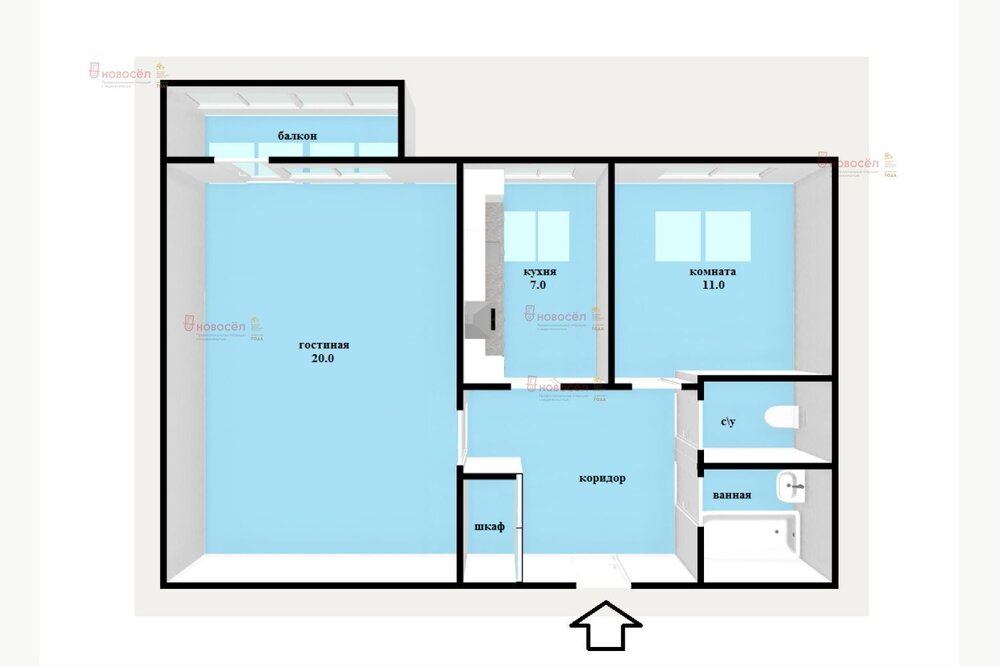 Екатеринбург, ул. Софьи Перовской, 119 (Новая Сортировка) - фото квартиры (4)
