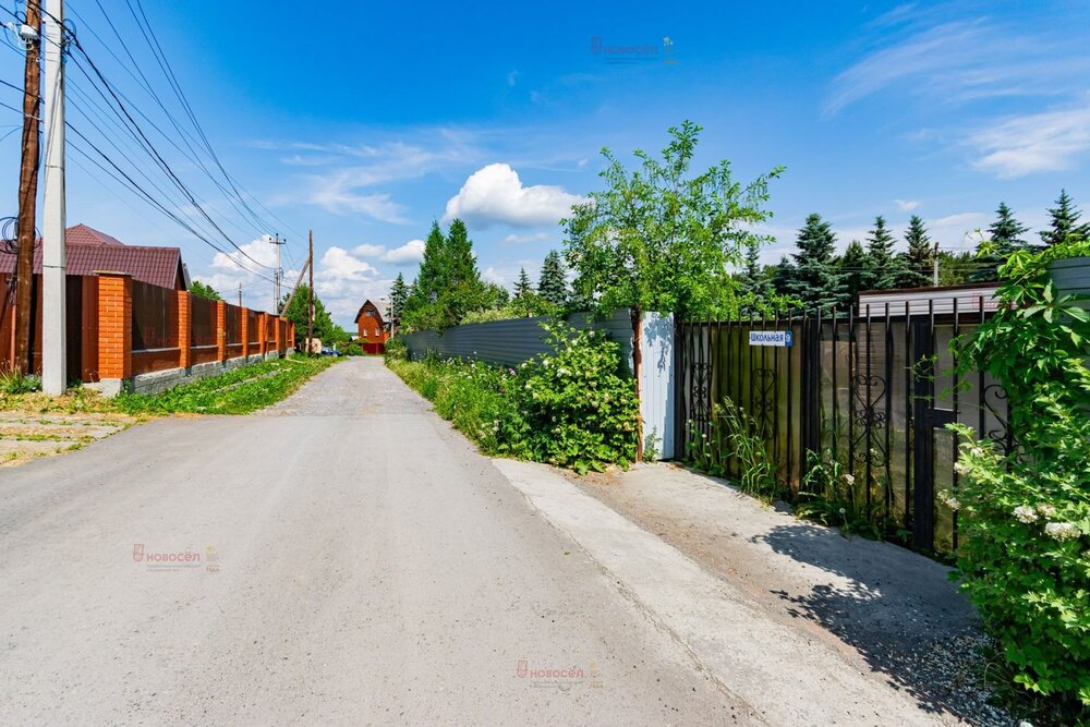 с. Курганово, ул. Школьная, 9 (городской округ Полевской) - фото земельного участка (8)