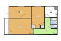 Екатеринбург, ул. Эскадронная, 37 (Вторчермет) - фото квартиры