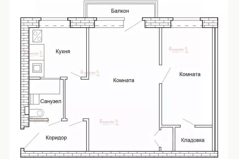 Екатеринбург, ул. Авиаторов, 15 (Кольцово) - фото квартиры (1)