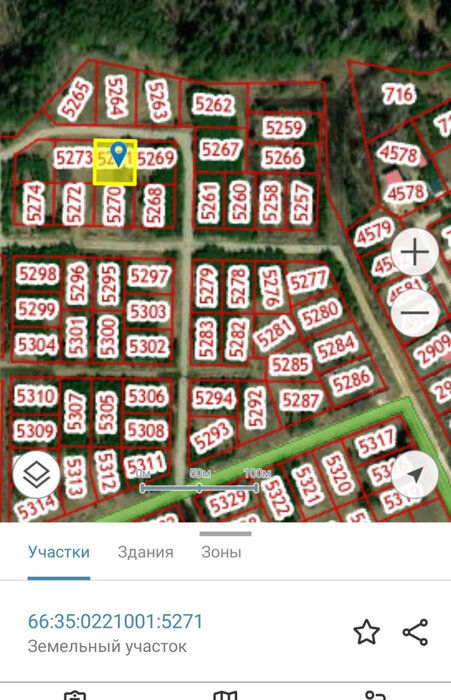 п. Сарапулка, ул. Васильковая (городской округ Березовский) - фото земельного участка (3)