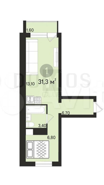 Екатеринбург, ул. Данилы Зверева, 28 (Пионерский) - фото квартиры (6)