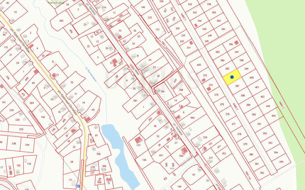 поселок городского типа Белоярский, ул. Благодатная, 98 (городской округ Белоярский) - фото земельного участка (7)