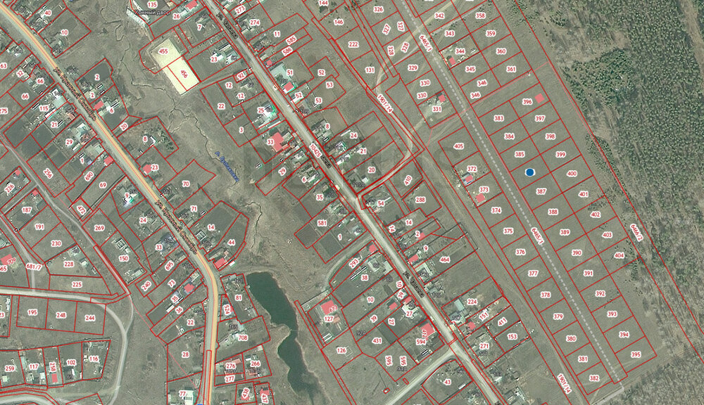 поселок городского типа Белоярский, ул. Благодатная, 98 (городской округ Белоярский) - фото земельного участка (8)