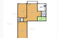 Екатеринбург, ул. Санаторная, 11 (Вторчермет) - фото квартиры