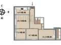 Продажа квартиры: Екатеринбург, ул. Бакинских комиссаров, 62 (Уралмаш) - Фото 2