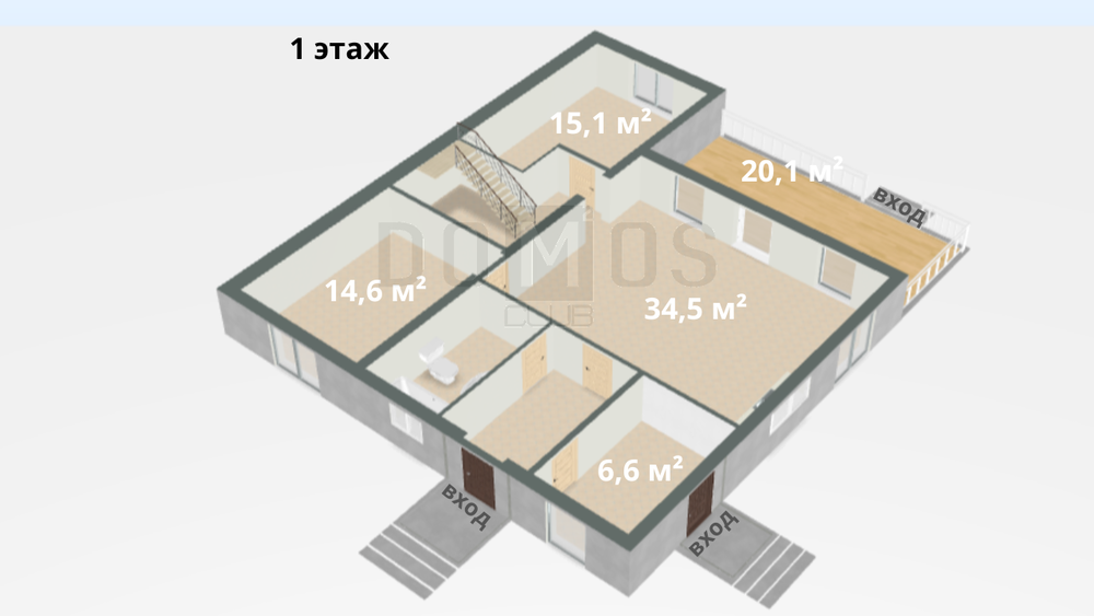 п. Рассоха, ул. Уральская, 7Б (городской округ Белоярский) - фото коттеджа (6)