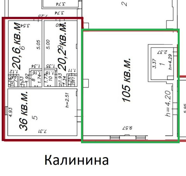 г. Верхняя Пышма, ул. Калинина, 39/11 (городской округ Верхняя Пышма) - фото торговой площади (2)