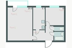 Екатеринбург, ул. Латвийская, 42 (Компрессорный) - фото квартиры