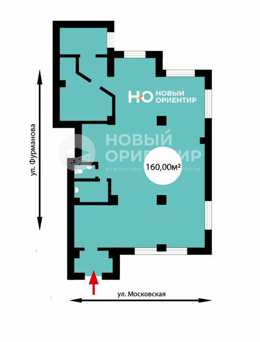 Екатеринбург, ул. Фурманова, 103 (Автовокзал) - фото торговой площади (2)