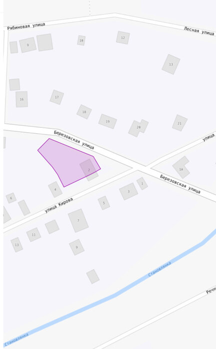 г. Березовский, ул. Кирова, 2 (городской округ Березовский) - фото земельного участка (3)