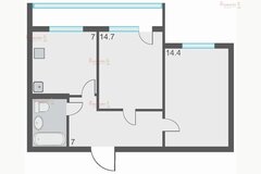 Екатеринбург, ул.Владимира Высоцкого, 6 (ЖБИ) - фото квартиры