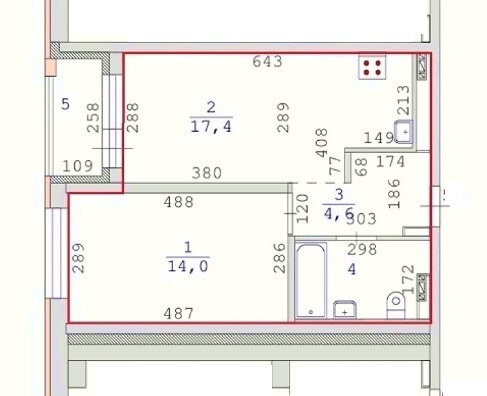 Екатеринбург, ул. Николая Кичигина, 7/3 (Широкая речка) - фото квартиры (2)