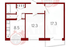 г. Асбест, ул. Калинина, 43 (городской округ Асбестовский) - фото квартиры