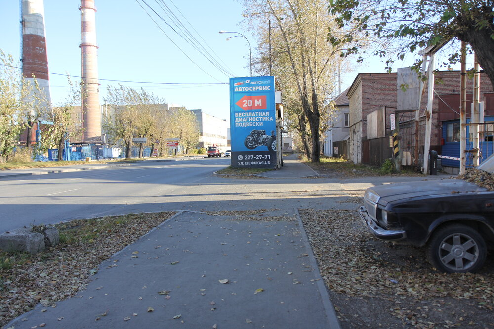 Екатеринбург, ул. Шефская, 3к (Эльмаш) - фото торговой площади (1)
