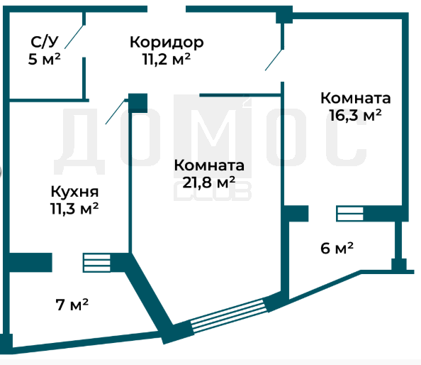 Екатеринбург, ул. Чкалова, 239 (УНЦ) - фото квартиры (2)