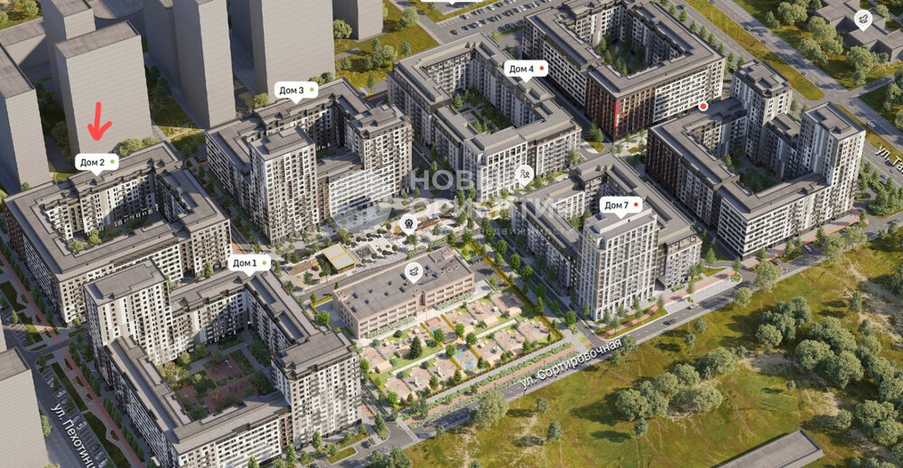 Екатеринбург, ул. Пехотинцев, 2 В - фото торговой площади (1)