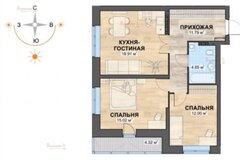 Екатеринбург, ул. Разливная, 50/3 (УНЦ) - фото квартиры