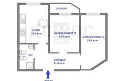 Екатеринбург, ул. Тверитина, 34/8 (Центр) - фото квартиры