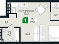 Продажа квартиры: г. Верхняя Пышма, ул. Гальянова, 8, ЖК Green Park (Грин парк) (Дом 1) (городской округ Верхняя Пышма) - Фото 1