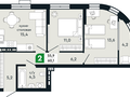 Продажа квартиры: г. Верхняя Пышма, ул. Гальянова, 8, ЖК Green Park (Грин парк) (Дом 1) (городской округ Верхняя Пышма) - Фото 1