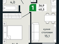 Продажа квартиры: г. Верхняя Пышма, ул. Гальянова, 8, ЖК Green Park (Грин парк) (Дом 1) (городской округ Верхняя Пышма) - Фото 1