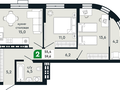 Продажа квартиры: г. Верхняя Пышма, ул. Гальянова, 8, ЖК Green Park (Грин парк) (Дом 1) (городской округ Верхняя Пышма) - Фото 1